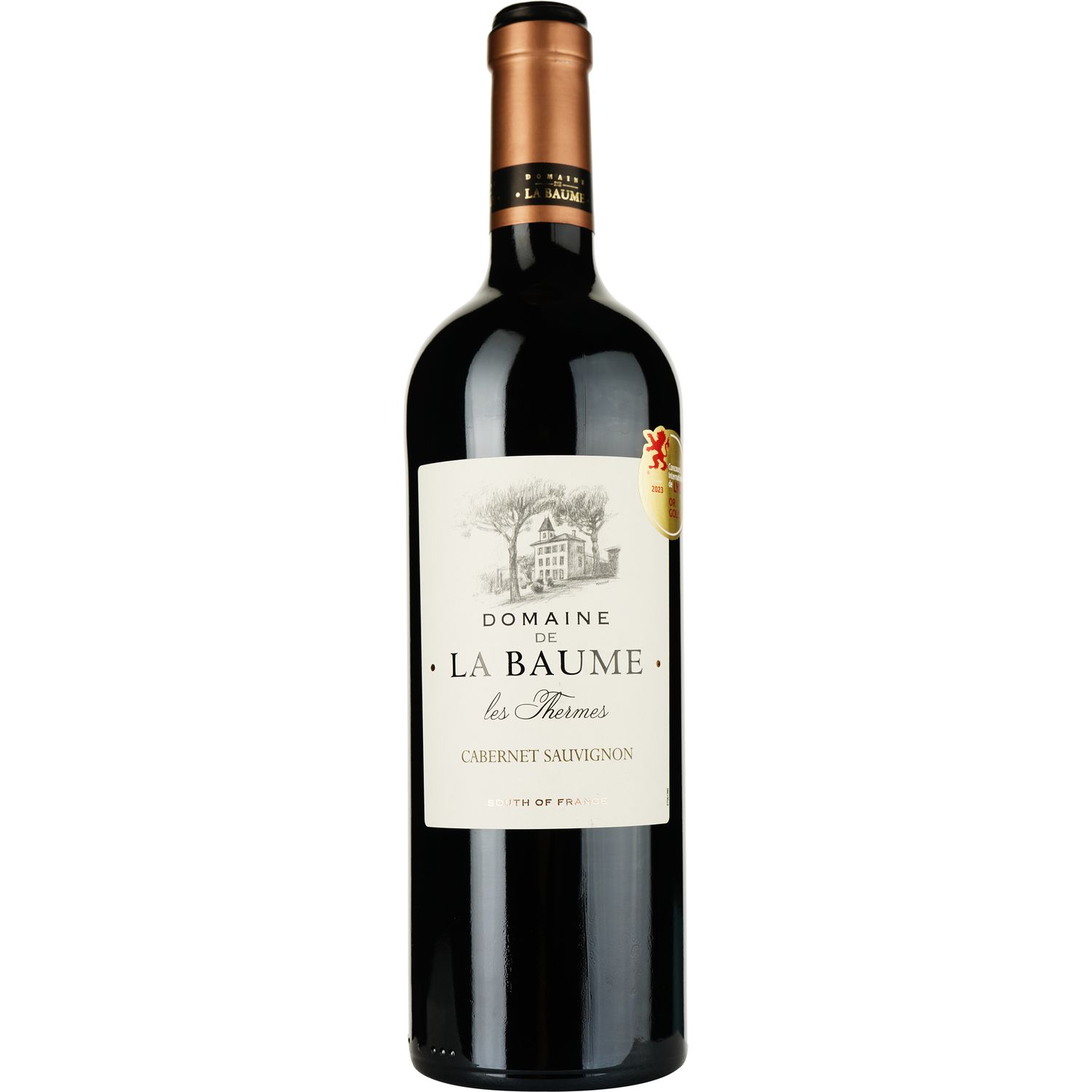 Вино Domaine De La Baume Cabernet Sauvignon 2022 IGP Pays d'Oc красное сухое 0.75 л - фото 1