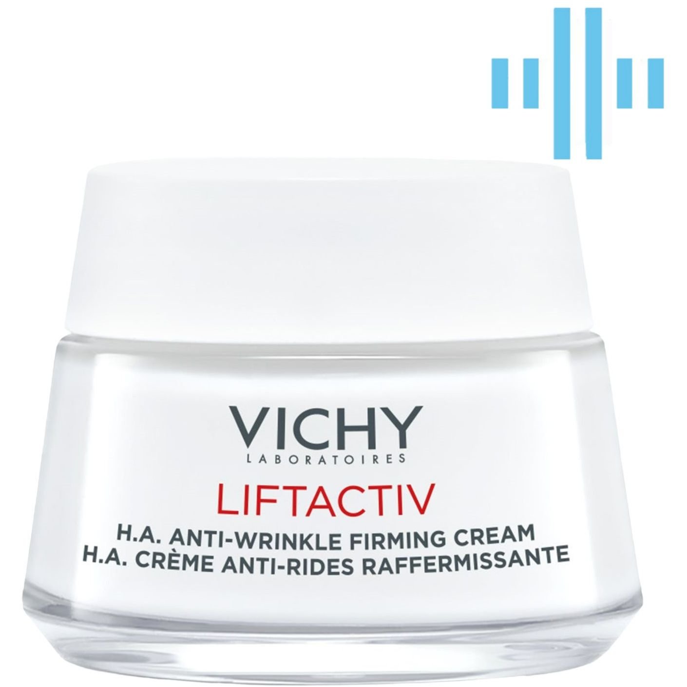 Разглаживающий крем Vichy Liftactiv H. A. с гиалуроновой кислотой для коррекции морщин для сухой кожи 50 мл - фото 1