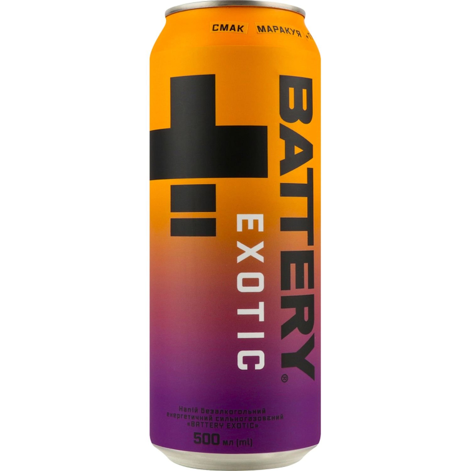 Енергетичний безалкогольний напій Battery Exotic 500 мл - фото 1