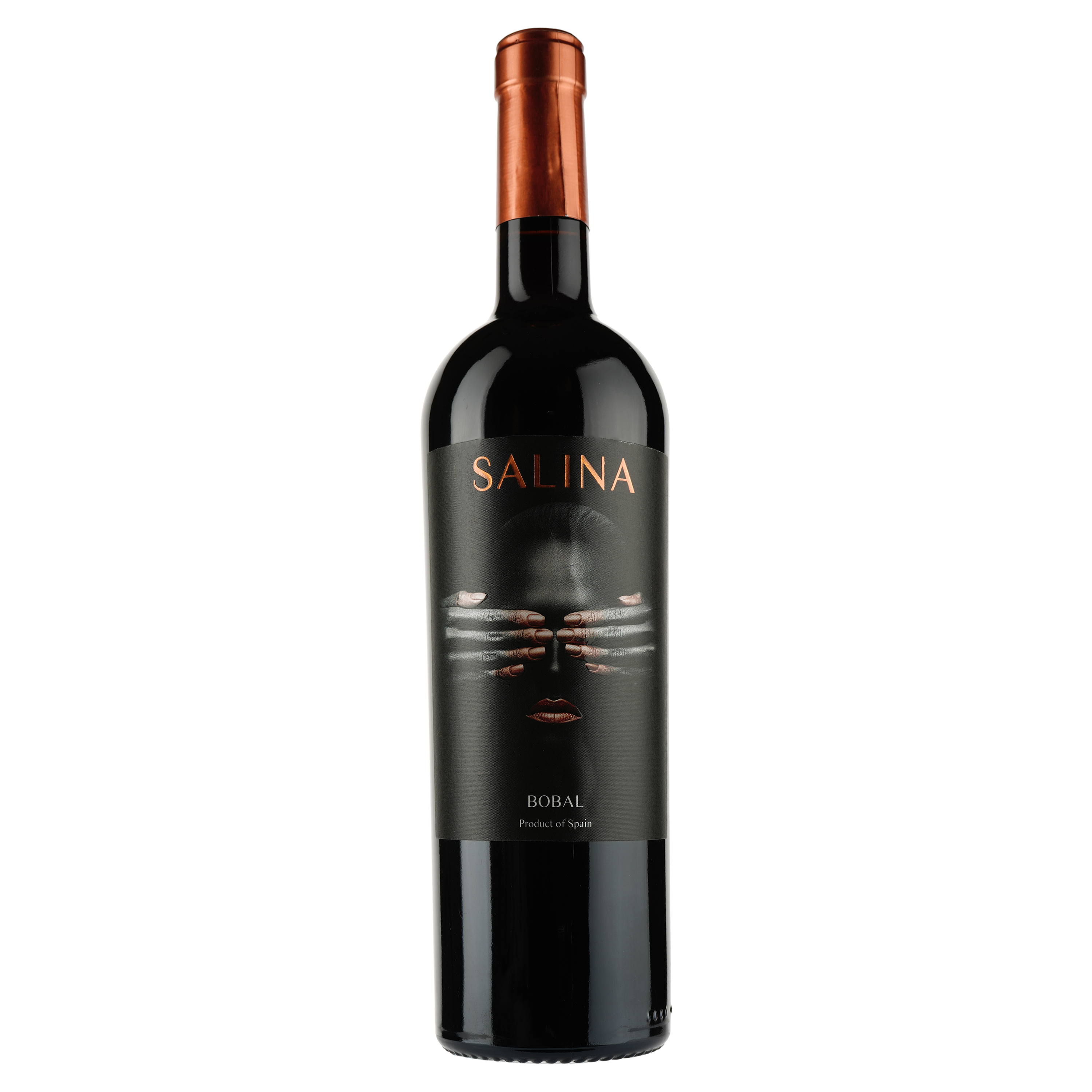 Вино Salina Bobal, красное, сухое, 13,5%, 0,75 л - фото 1