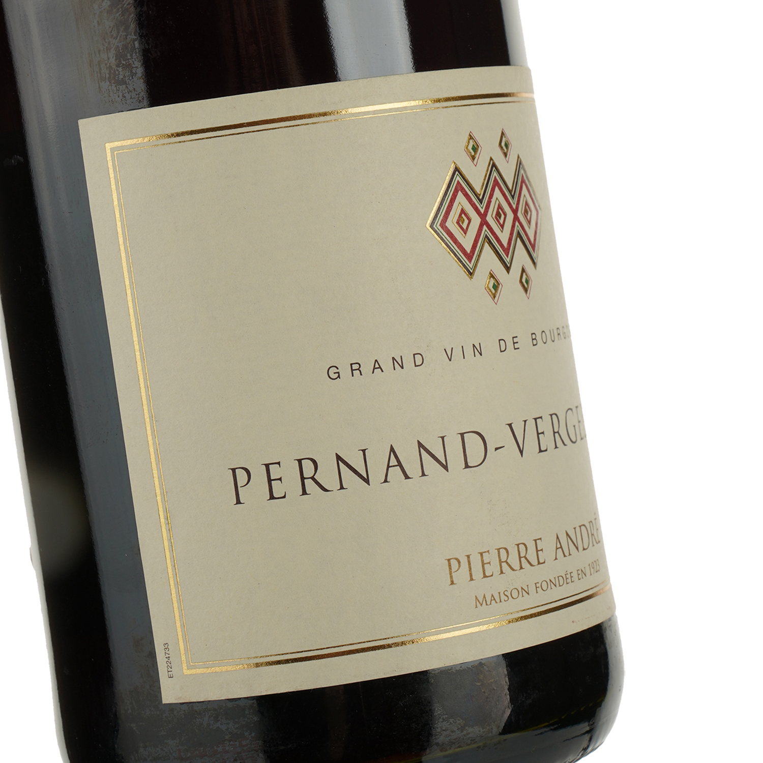 Вино Pierre Andre Grand Vin de Bourgogne Pernand-Vergelesses AOP 2020 червоне сухе 0.75 л - фото 4