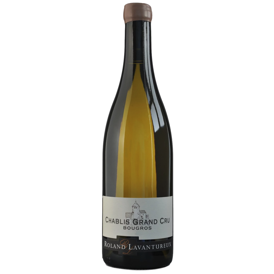 Вино Roland Lavantureux Chablis Grand Cru Bougros, белое, сухое, 13%, 0,75 л - фото 1