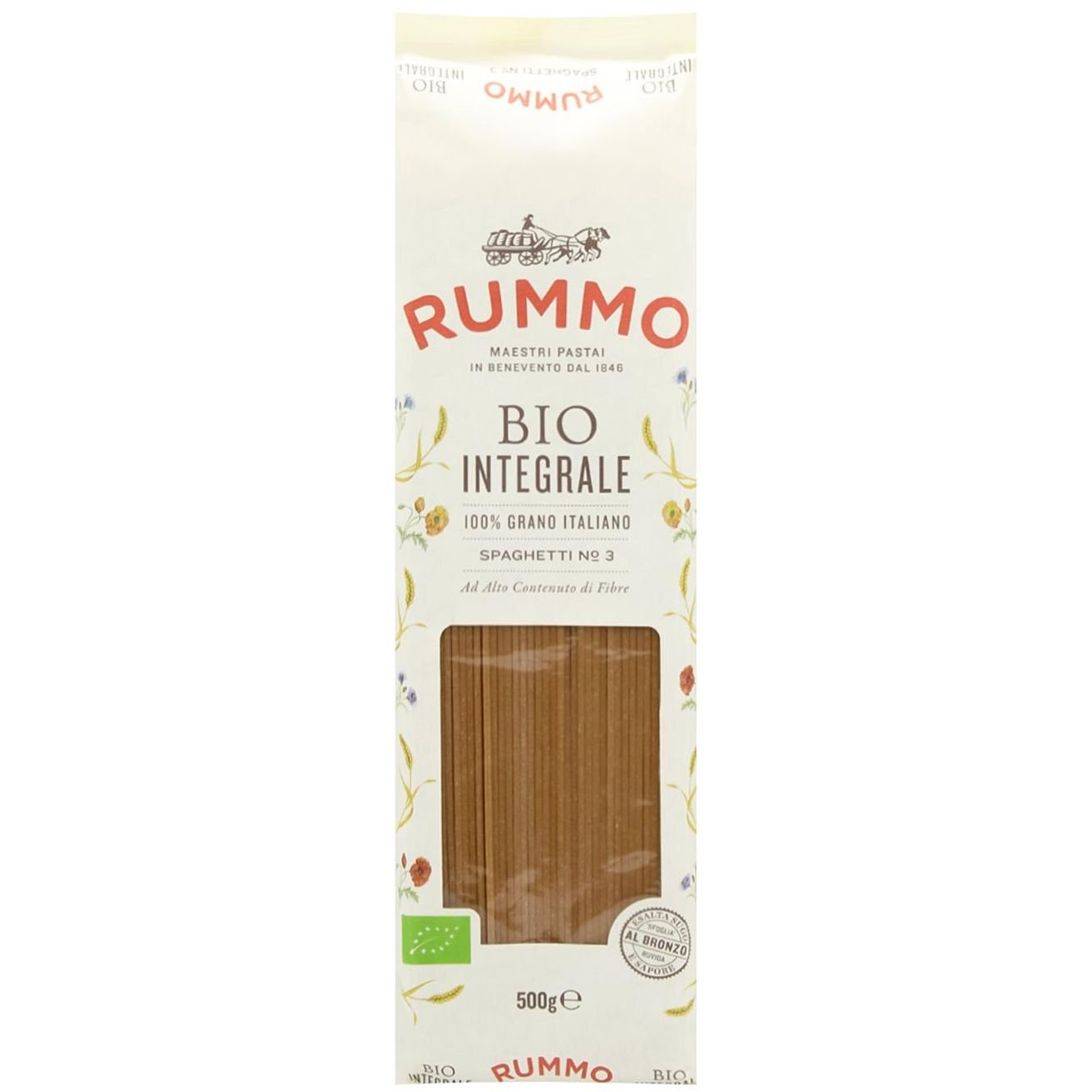Макаронные изделия Rummo Spaghetti N°3 Bio Integrale 500 г - фото 1