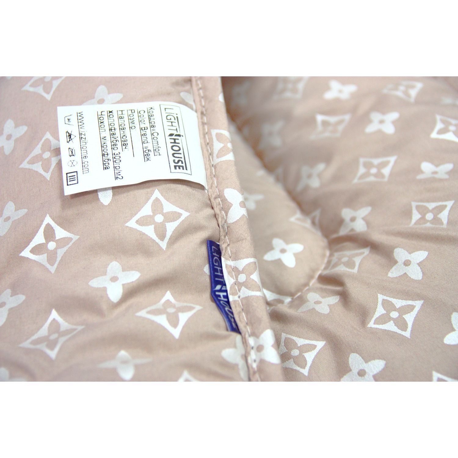 Одеяло LightHouse Comfort Color Brend, 140х210 см, бежевое (602220) - фото 6
