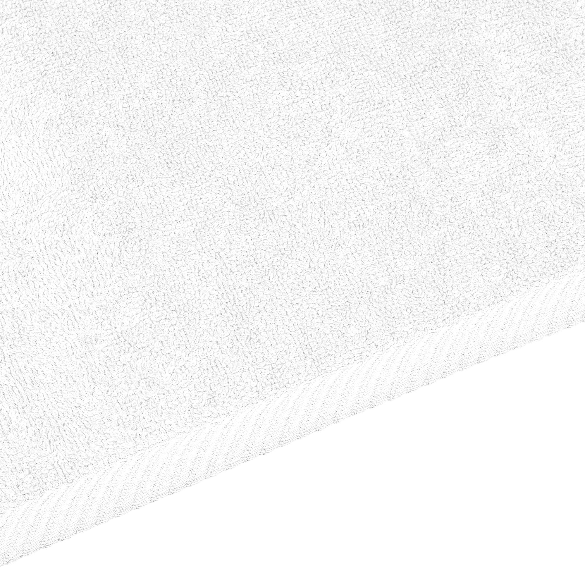 Полотенце махровое Home Line, 400 г/м², 70х40 см, белый (165657) - фото 2