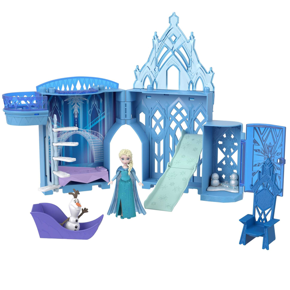 Ігровий набір Disney Frozen Замок принцеси Ельзи, 9,5 см (HLX01) - фото 1