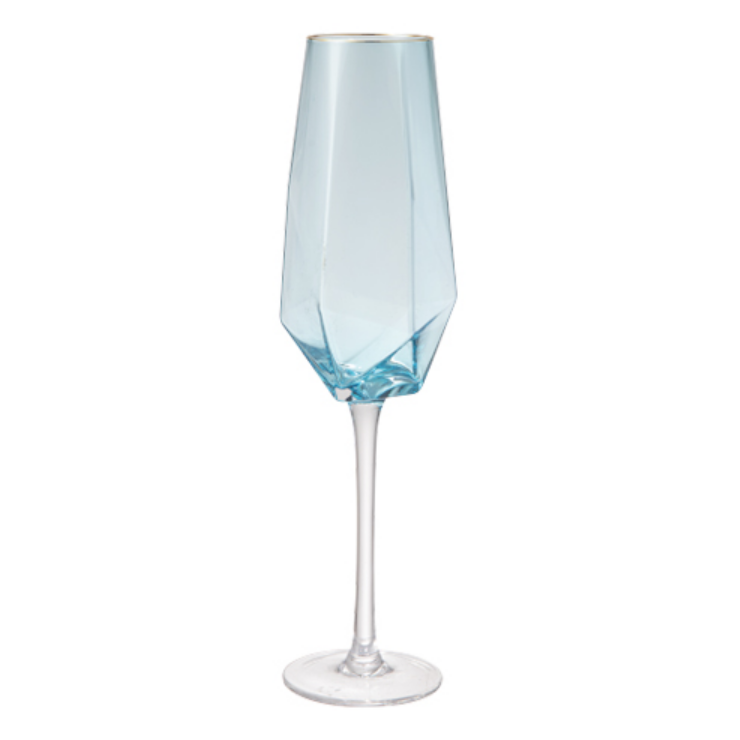 Келих для шампанського S&T Blue ice, 380 мл, в коробці (7051-06) - фото 1
