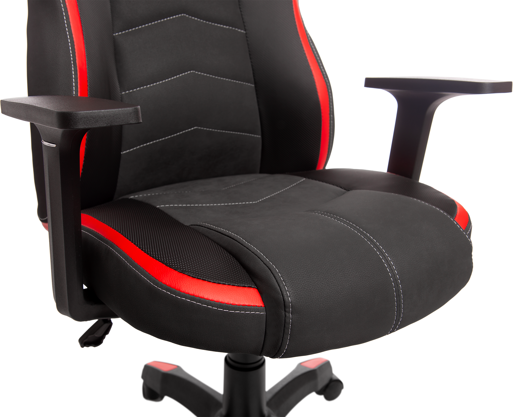 Геймерское кресло GT Racer черное с красным (X-2589 Black/Red) - фото 6