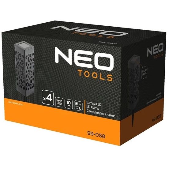 Cвітильник ландшафтний Neo Tools LED 0.3 Вт автономний з датчиком сутінків (99-058) - фото 3