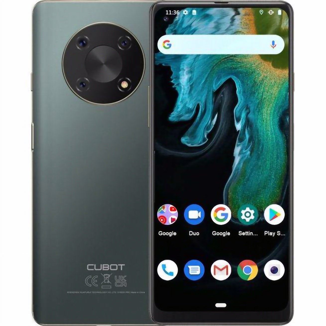 Смартфон Cubot Max 3 4/64 Gb Global Green - фото 1