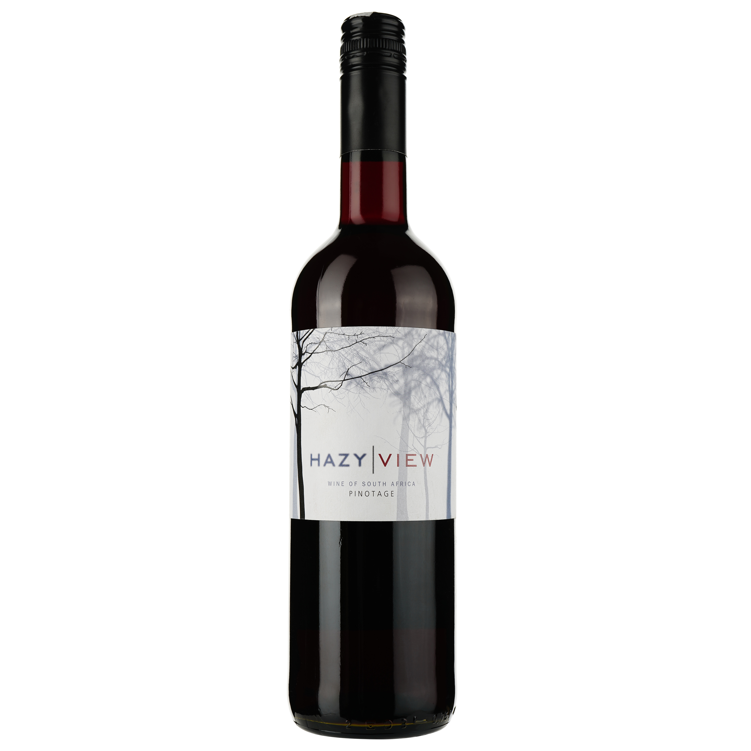 Вино Hazy View Pinotage, червоне, сухе, 12,5%, 0,75 л - фото 1
