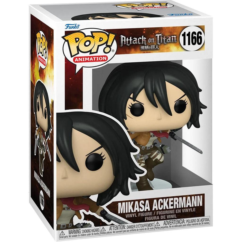 Фигурка Funko Pop Фанко Поп Фанко Поп Микаса Микаса Аккерман w/Swords Атака титанов Attack on Titan 10 см AT K 1166 - фото 3