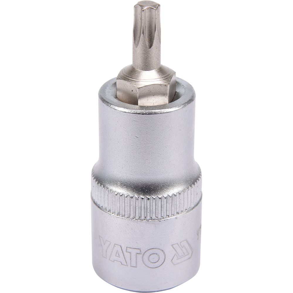 Головка торцевая Yato квадрат 1/2" TORX Т27 L=55 мм (YT-04312) - фото 1