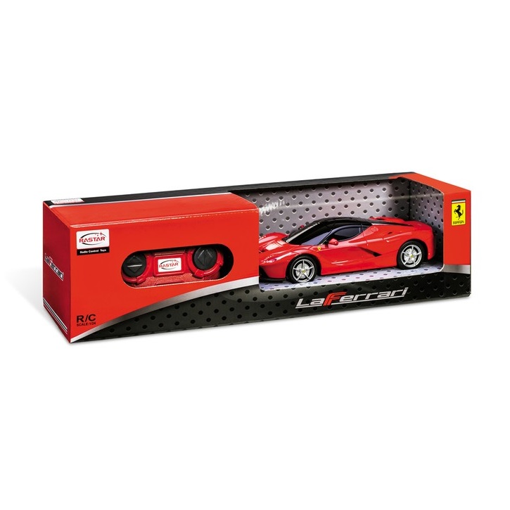 Автомодель на радиоуправлении Mondo Ferrari Laferrari 1:24 красный (63278) - фото 3