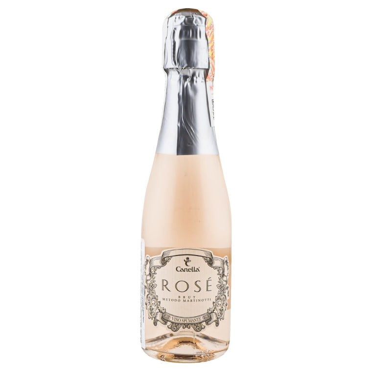 Вино ігристе Canella Rose Pinot Nero Brut, 11%, 0,2 л (737844) - фото 1