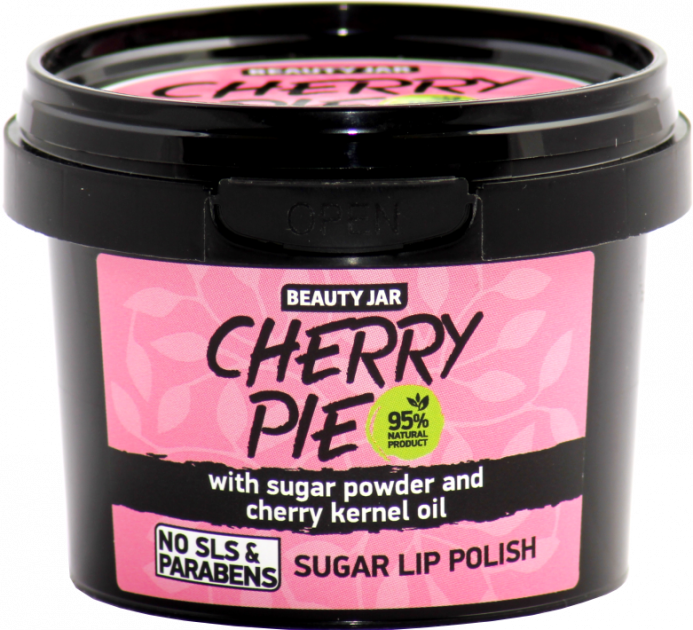 Пілінг для губ Beauty Jar Cherry Pie, 120 г - фото 1