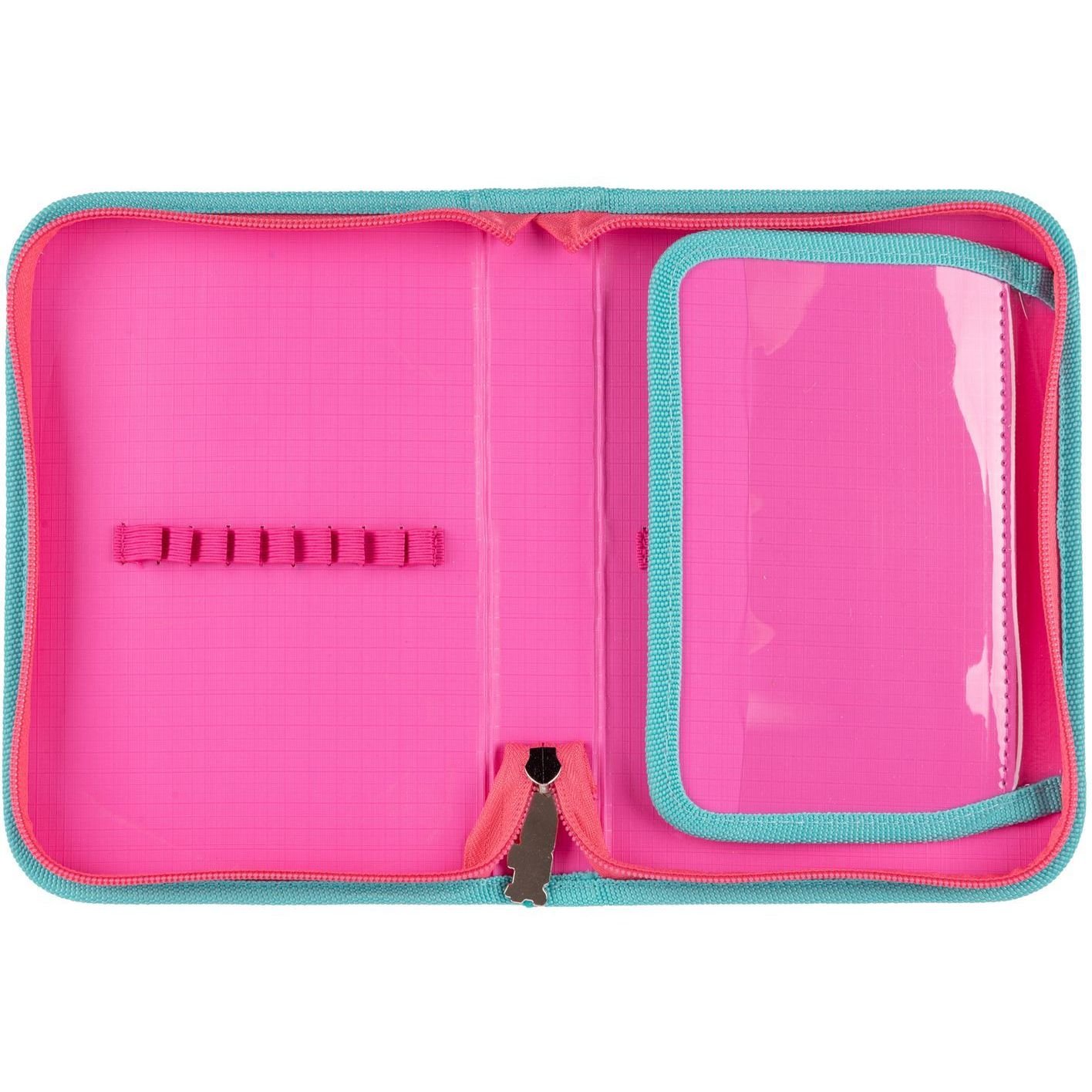 Пенал жесткий Smart HP-03 Cute lovely, 13х21х3 см, розовый (533279) - фото 2