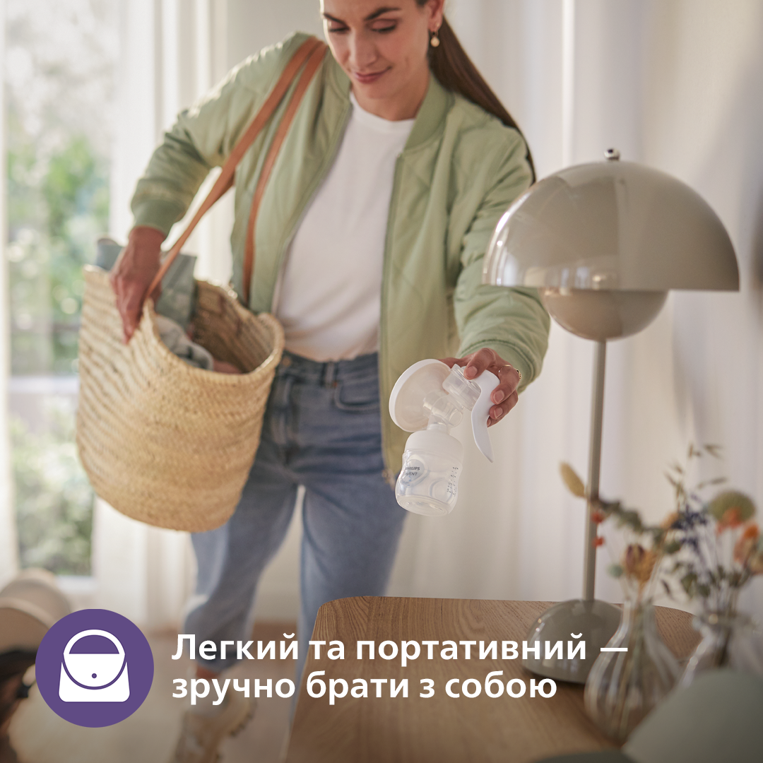 Молоковідсмоктувач Philips Avent Natural Motion ручний (SCF430/16) - фото 3