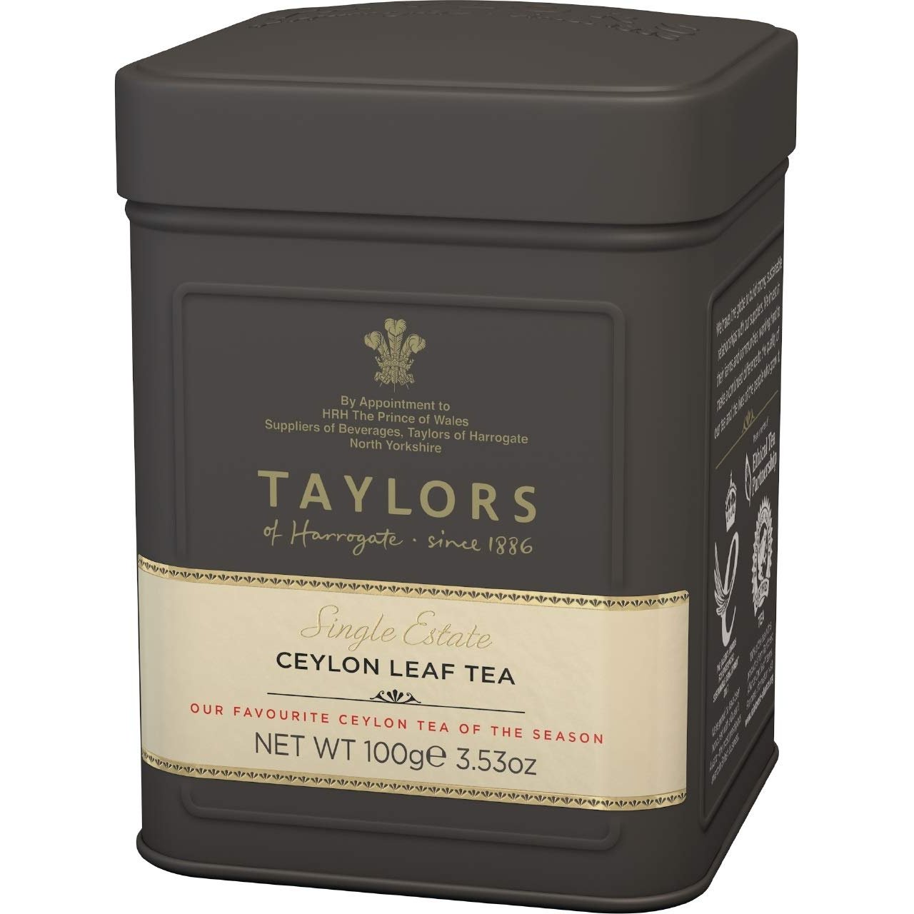 Чай чорний Taylors of Harrogate Single Estate Ceylon Leaf Tea 100 г - фото 2
