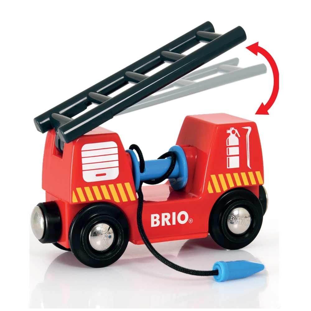 Дитяча залізниця Brio Пожежна станція (33815) - фото 6