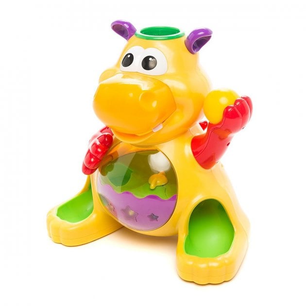 Розвиваюча іграшка Kiddieland Гіпопотам-жонглер (049890) - фото 4