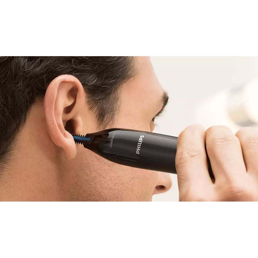 Триммер Philips Series 1000 для носа и ушей черный (NT1650/16) - фото 6