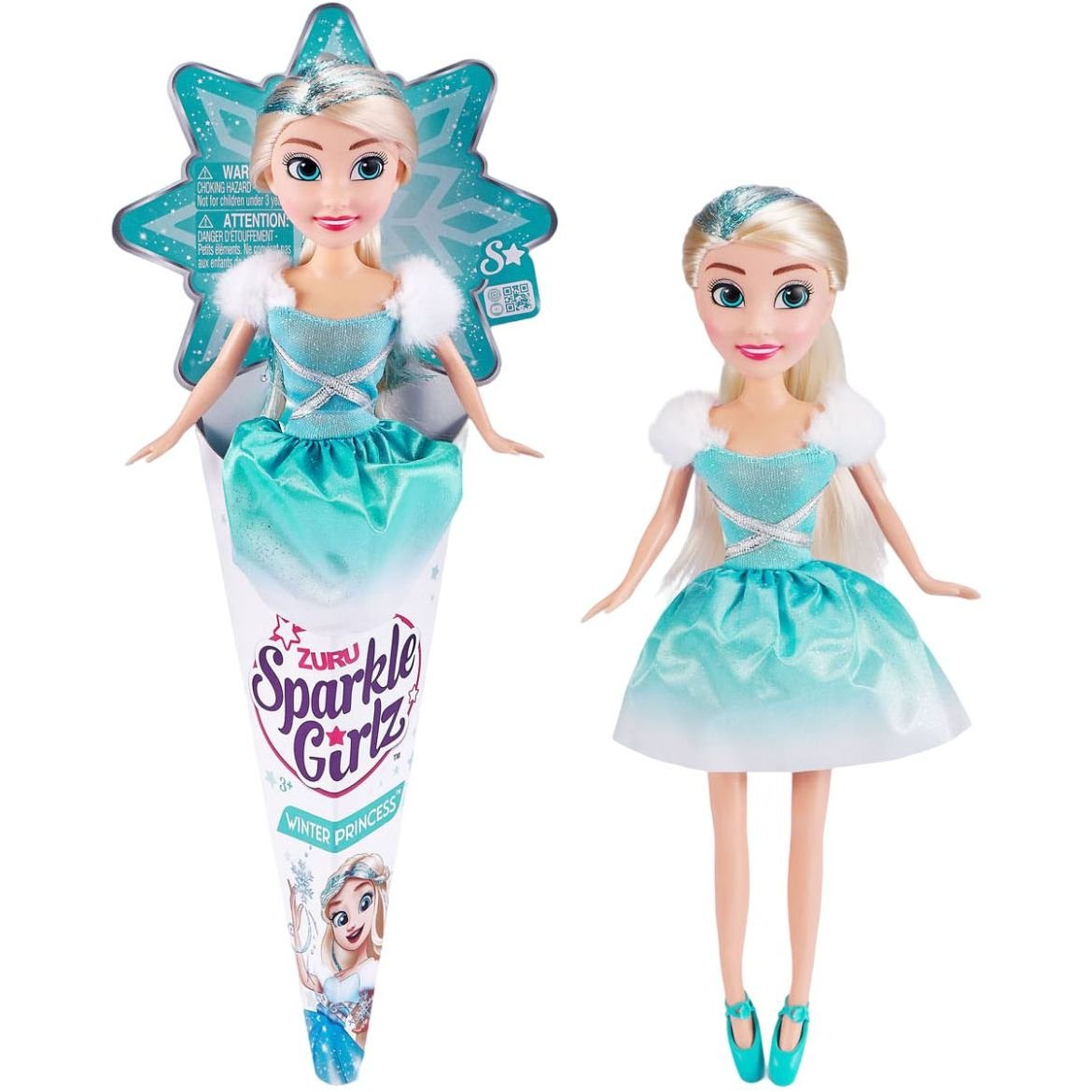 Лялька Zuru Sparkle Girlz Зимова принцеса Джуді, 25 см (Z10017-1) - фото 2