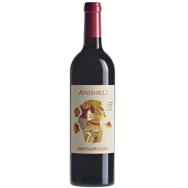 Вино Donnafugata Angheli, красное, сухое, 14%, 0,75 л (8000010760440) - фото 1