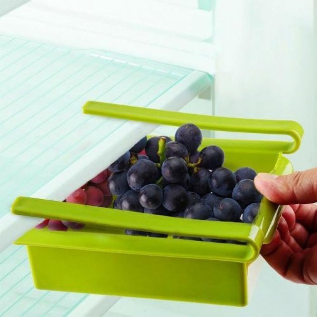 Подвесной органайзер для холодильника Supretto, зеленый (4460-0003) - фото 2