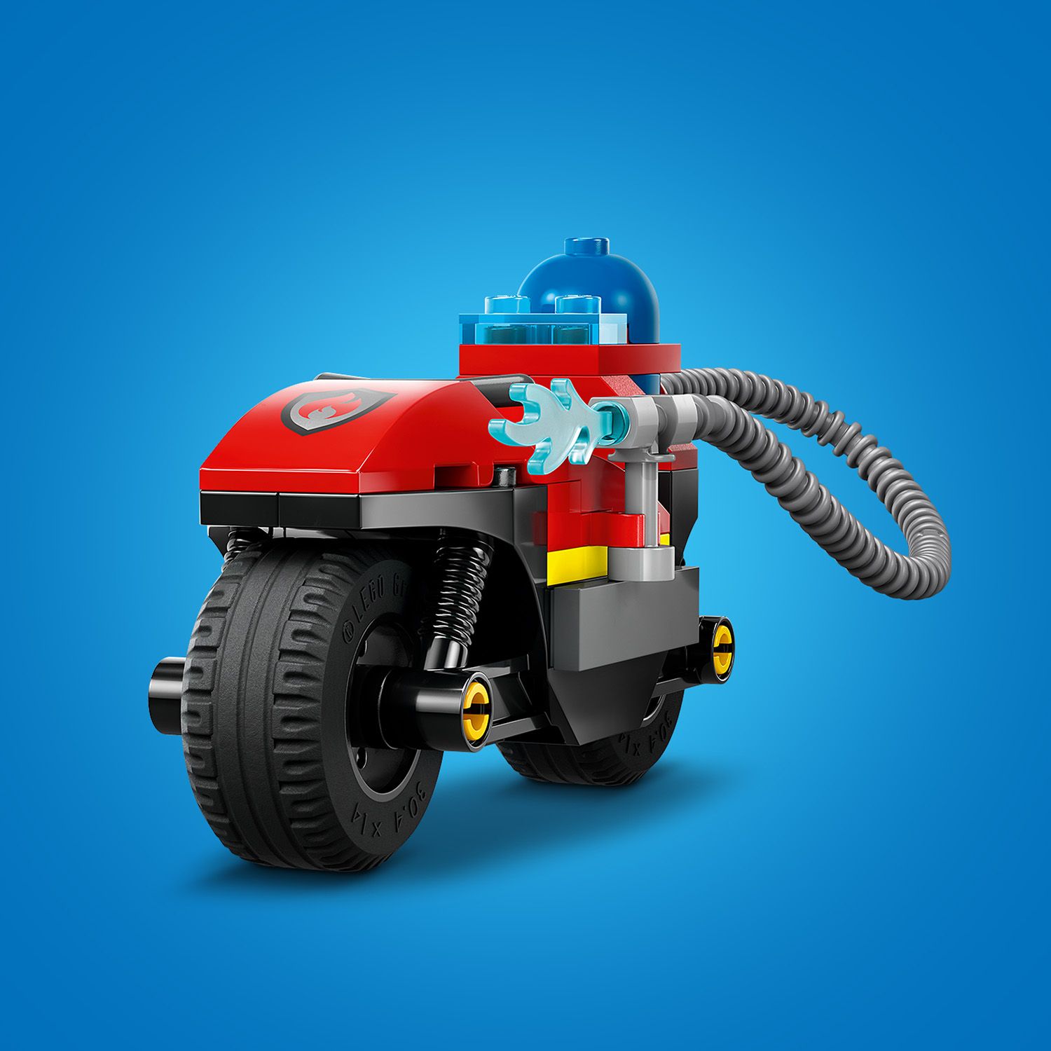 Конструктор LEGO City Пожарный спасательный мотоцикл 57 деталей (60410) - фото 7