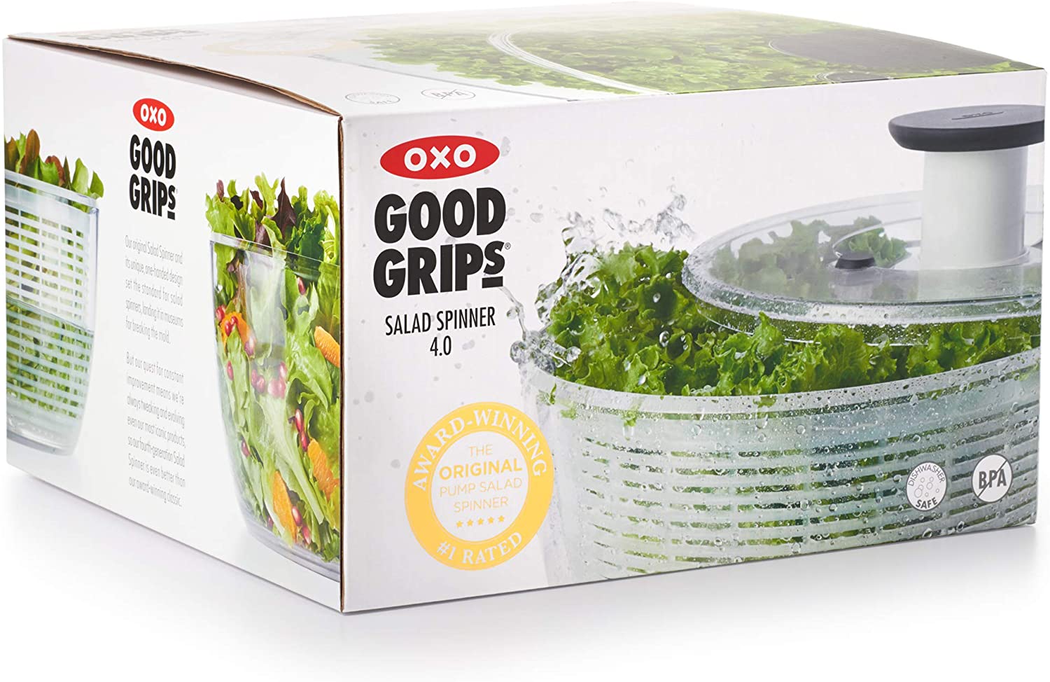 Емкость Oxo Good Grips для сушки зелени, овощей и фруктов, 27х27х19 см (1351580) - фото 7