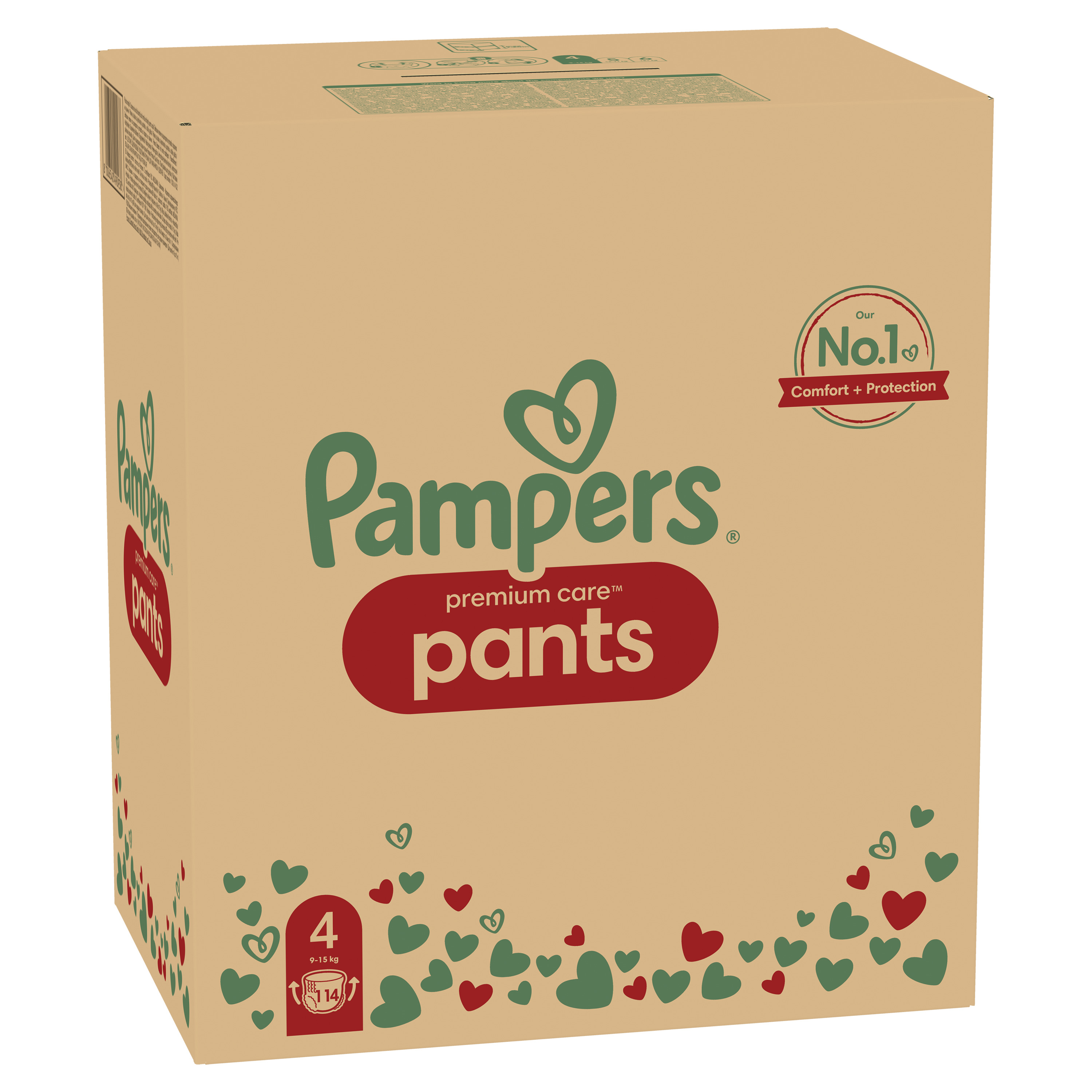 Підгузки-трусики Pampers Premium Care Pants Maxi 4 (9-15 кг) 114 шт. - фото 3