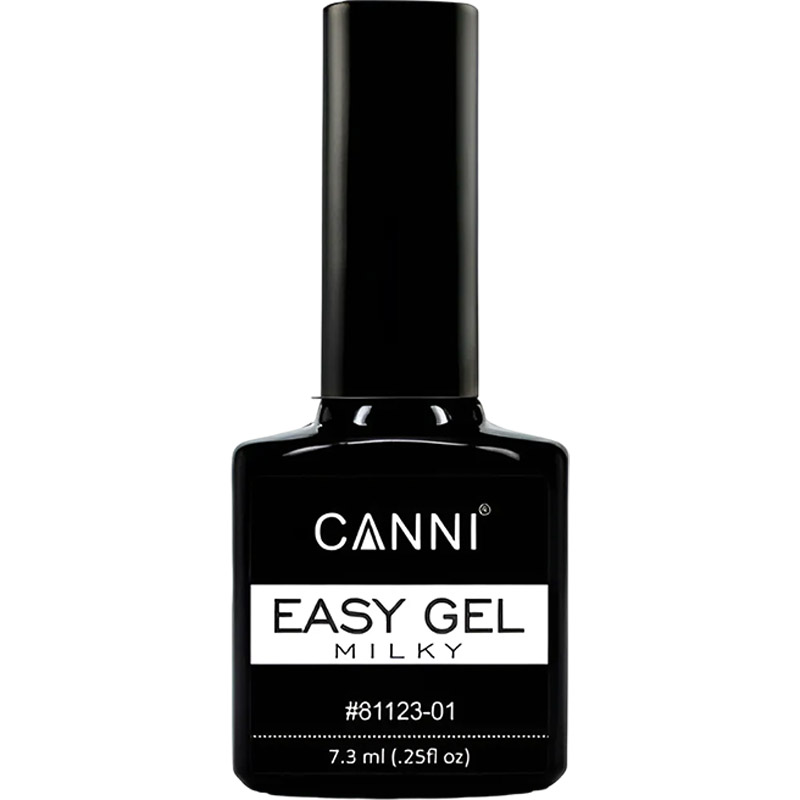 Гель для нарощування Canni Easy gel 01 Milky 7.3 мл - фото 1