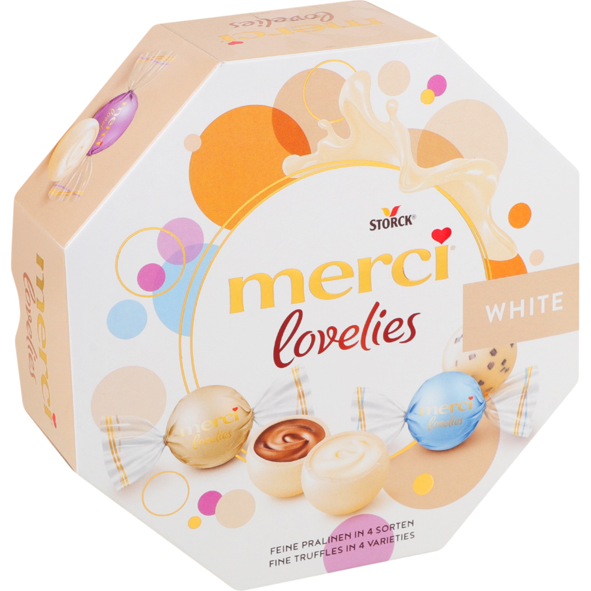 Цукерки Merci Lovelies White 185 г купити у Києві, Україні
