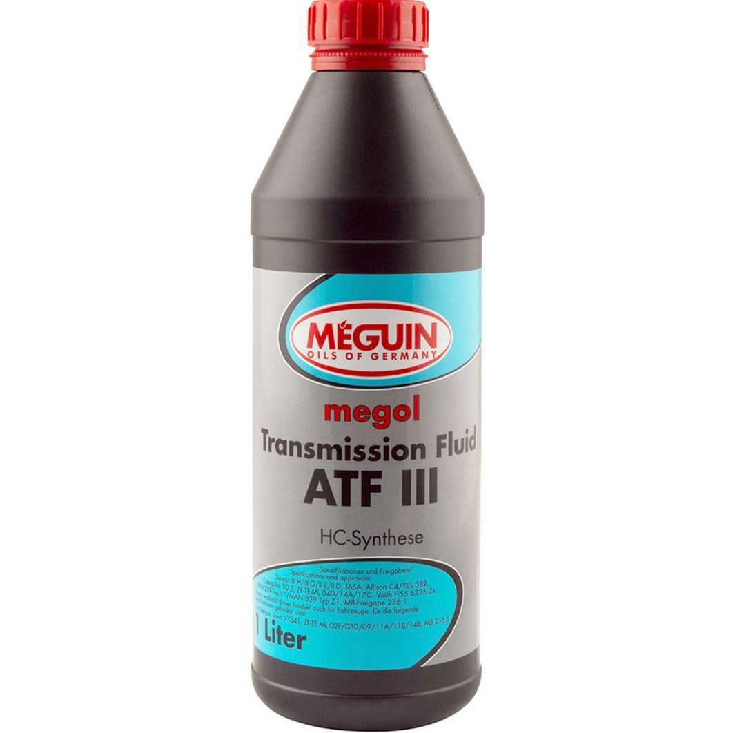 Трансмиссионное масло Meguin Transmission Fluid ATF III 1 л - фото 1