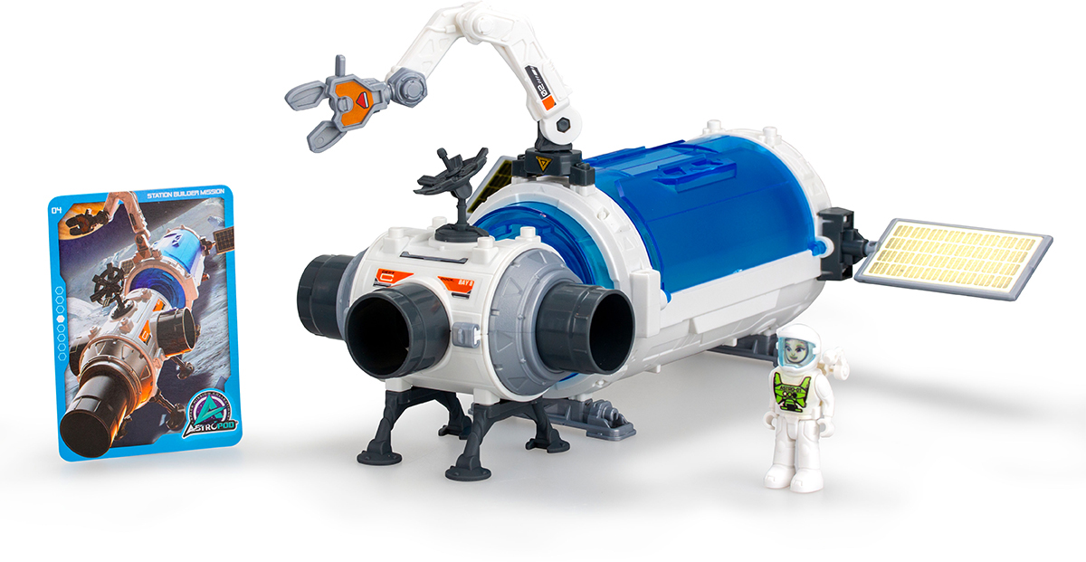 Ігровий набір із фігуркою Silverlit Astropod Місія Побудуй модульну космічну станцію (80336) - фото 2