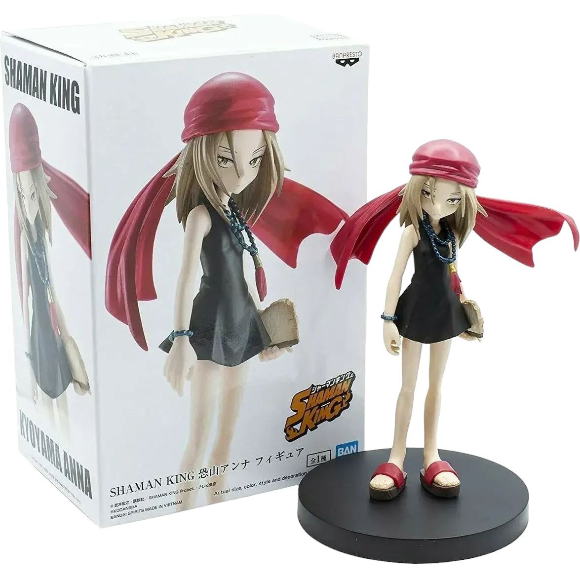 Фигурка Bandai Spirits Shaman King Anna Kyoyama Король Шаман Анна Кэяма 18 см BS SK AK 18 - фото 1