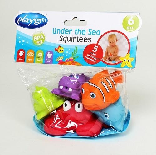Іграшки-пирскавки PlayGro Морські мешканці (15411) - фото 4