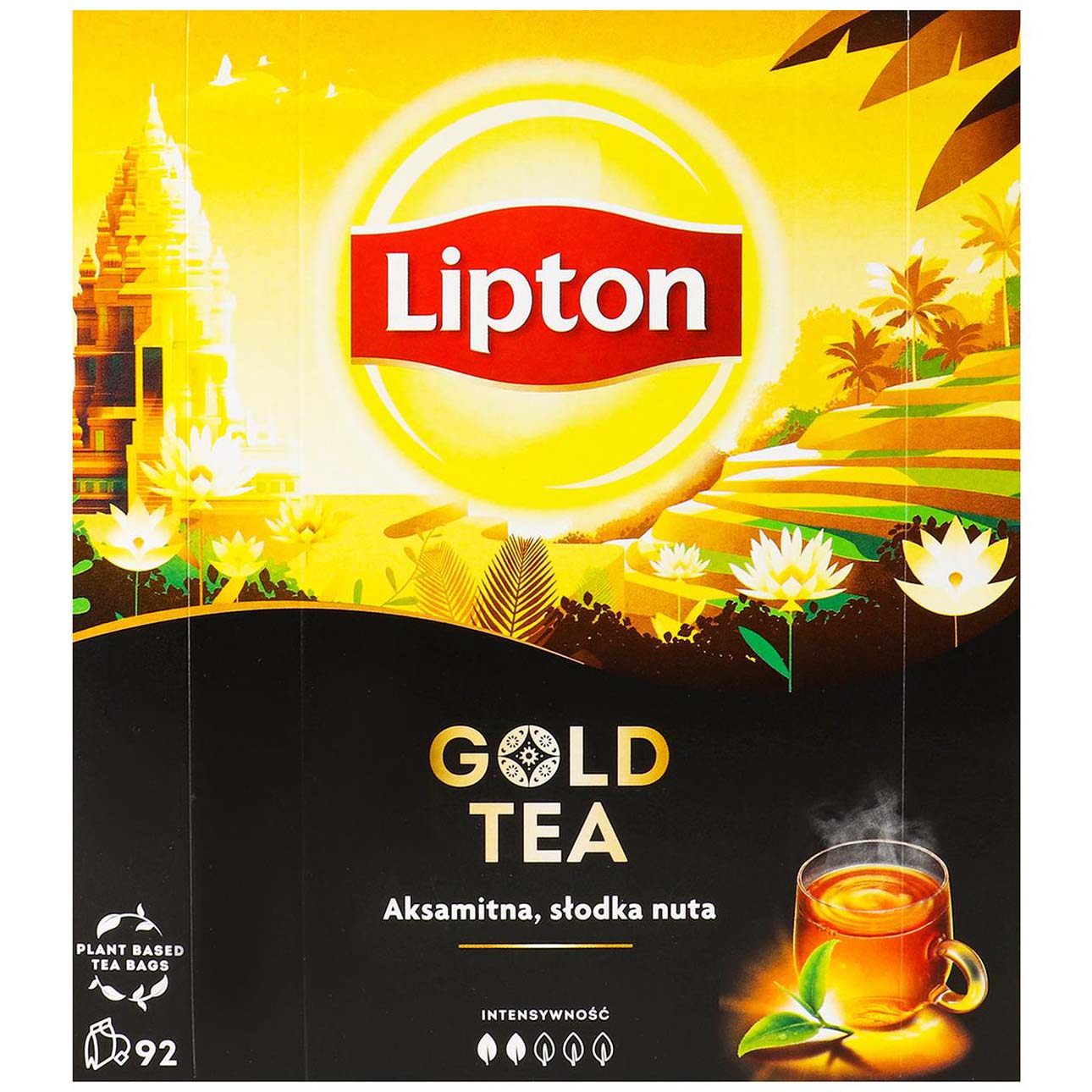 Чай чорний Lipton Gold Tea, 138 г (92 шт. х 1.5 г) (919783) - фото 1