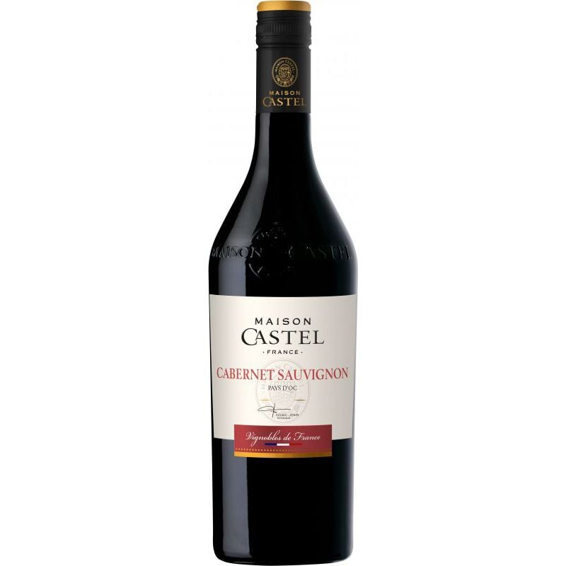Вино Maison Castel Cabernet Sauvignon, красное, полусухое, 0,75 л - фото 1