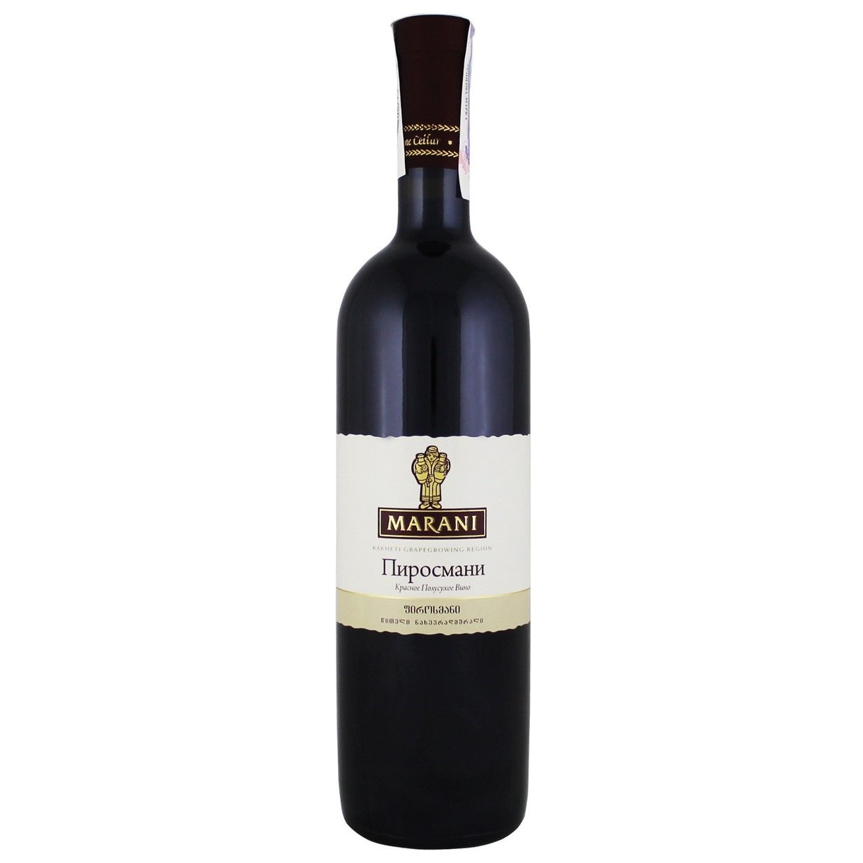 Вино Marani Пиросмани, красное, полусухое, 12,5%, 0,75 л (8000006994590) - фото 1