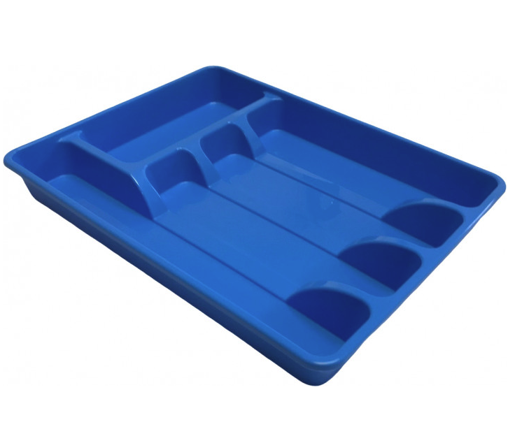 Сушка-вкладка для посуды Heidrun Kitchen Mix, 34х26х4, синий (210) - фото 1
