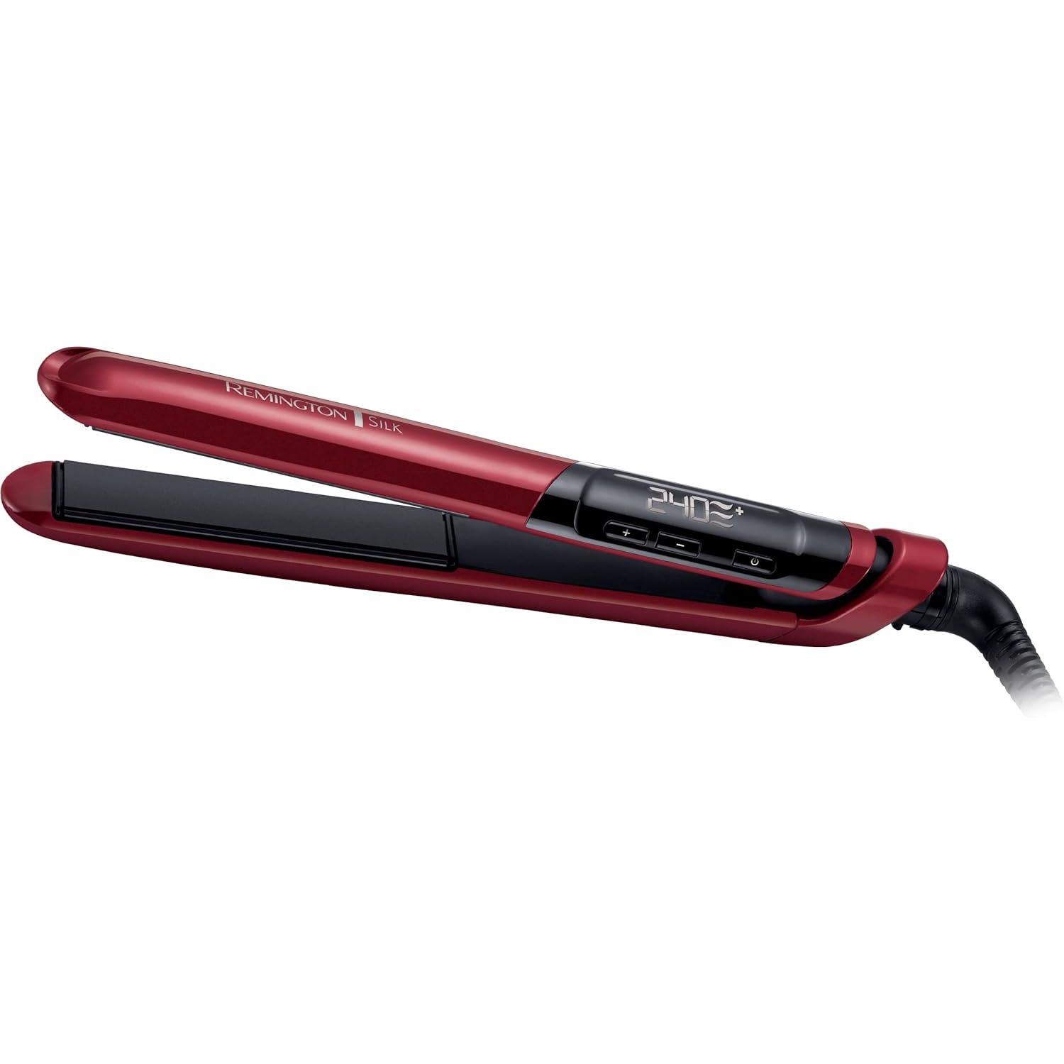 Випрямляч Remington Silk Straightener S9600 чорно-червоний - фото 1