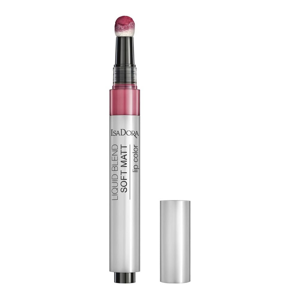 Рідка матова помада для губ IsaDora Liquid Blend Soft Matte Lip Color, відтінок 86 (Deep Plum), 3 мл (616638) - фото 1