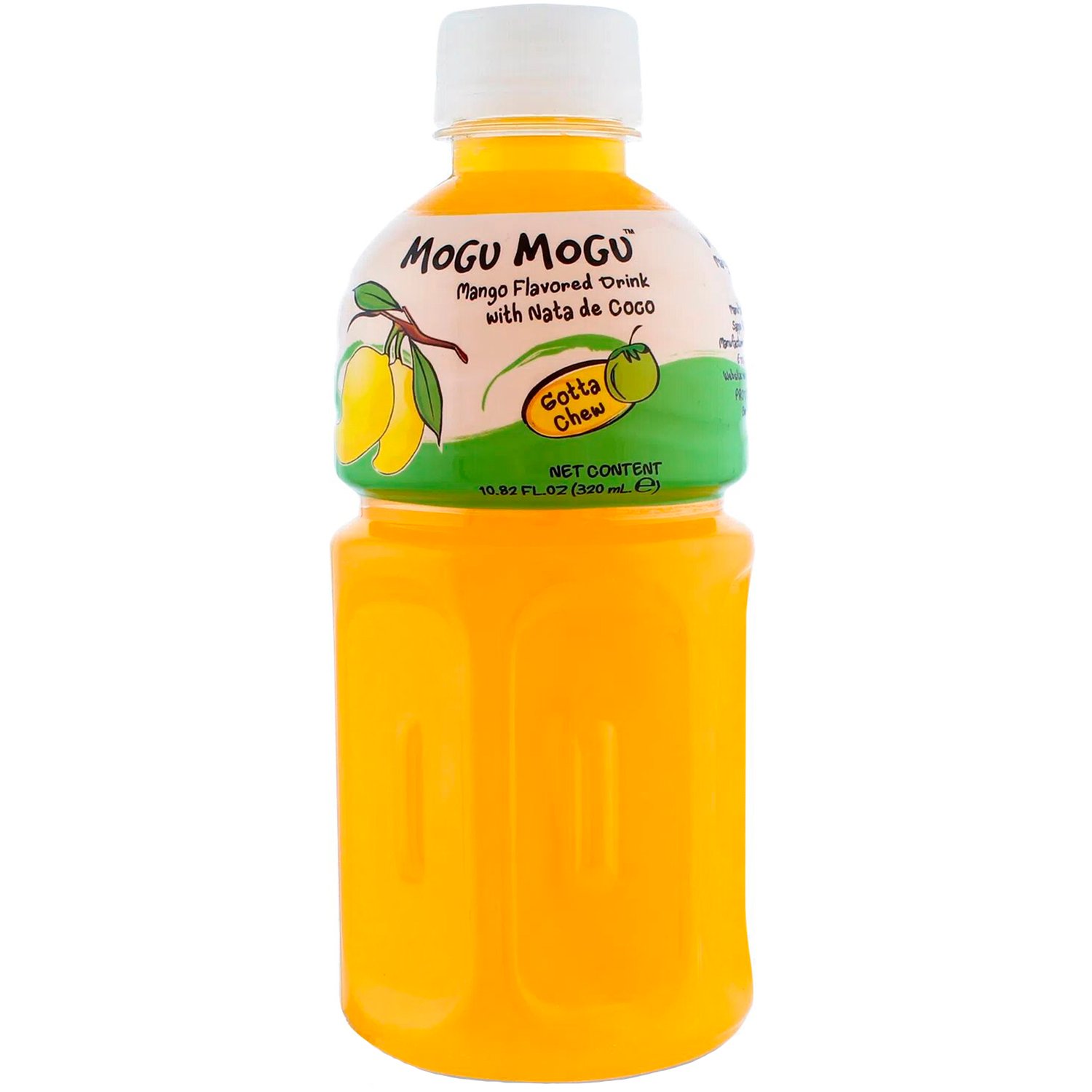 Напій MoGu MoGu зі шматочками желе Nata de Coco та смаком манго 320 мл - фото 1