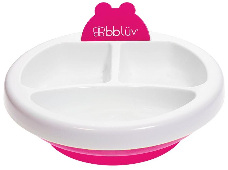 Тарелка для кормления с подогревом BBluv Platö, розовый (B0107-P) - фото 1