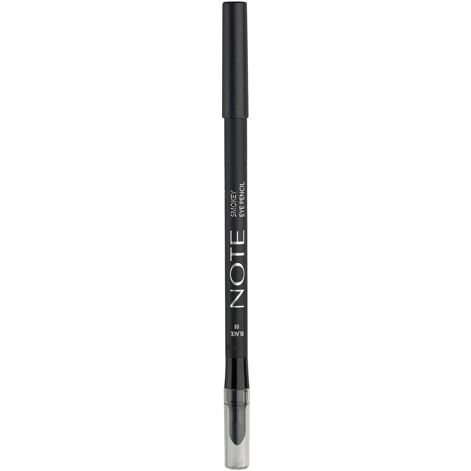 Олівець для очей Note Cosmetique Smokey Eye Pencil відтінок 1 (Black) 1.2 г - фото 1