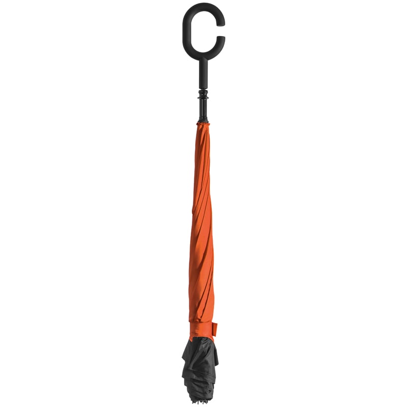 Зонт-трость Macma, с обратным складыванием, оранжевый (4047610) - фото 3
