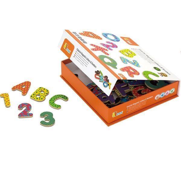 Набор Viga Toys Магнитные буквы и цифры, 77 элементов (59429) - фото 2