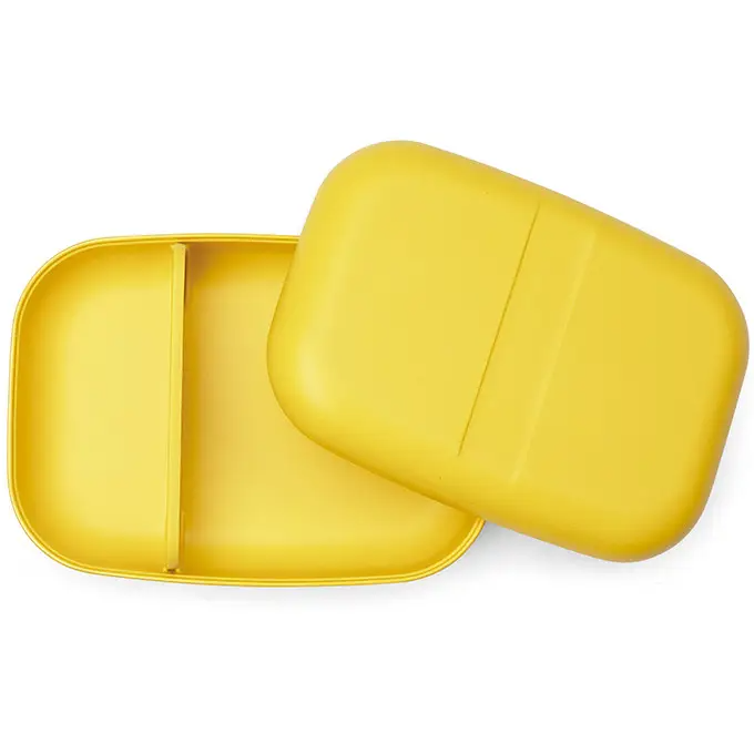Ланч-бокс Ekobo Go Bento прямокутний, жовтий (71760) - фото 1